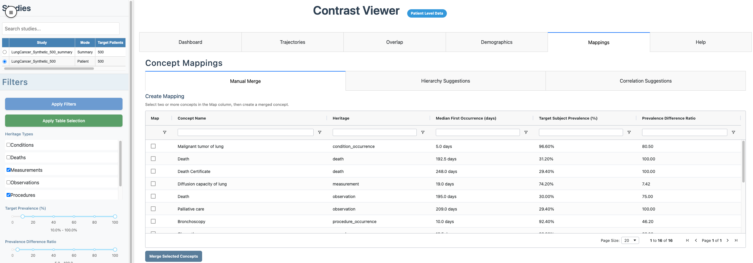 Manual merge workflow